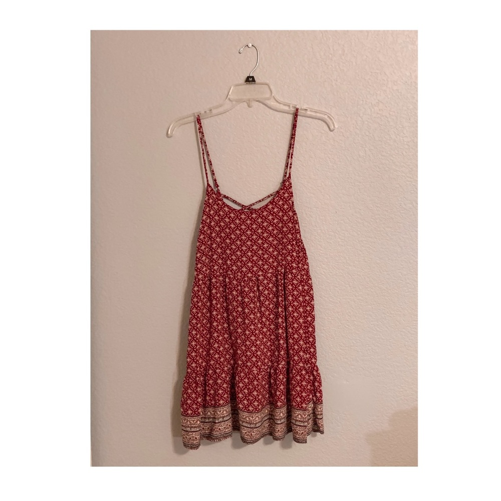 Boho Scoop-Back Dress